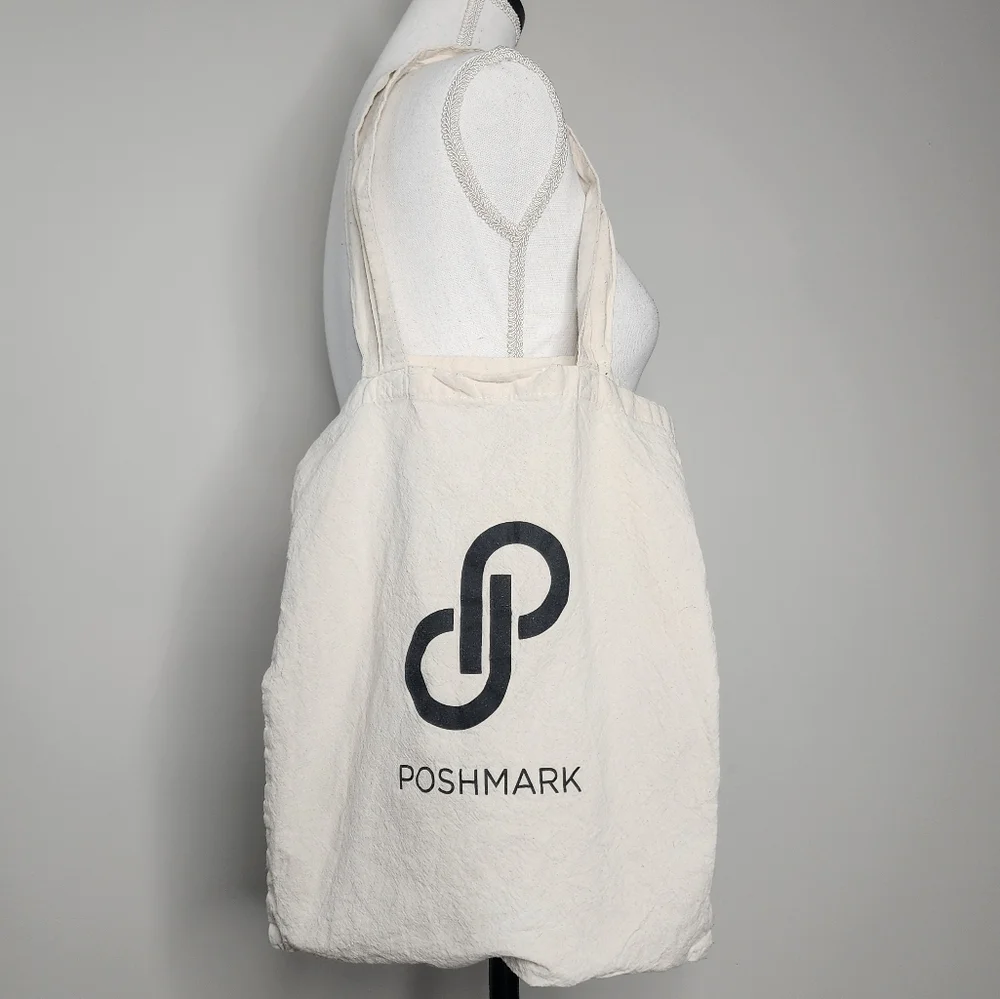 Poshmark Cream‎ Tote Bag